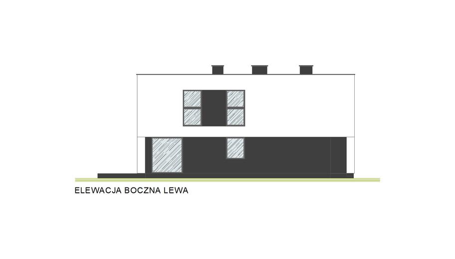 Projekt domu A20 (dwulokalowy / bliźniak)