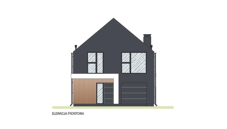Projekt domu A21