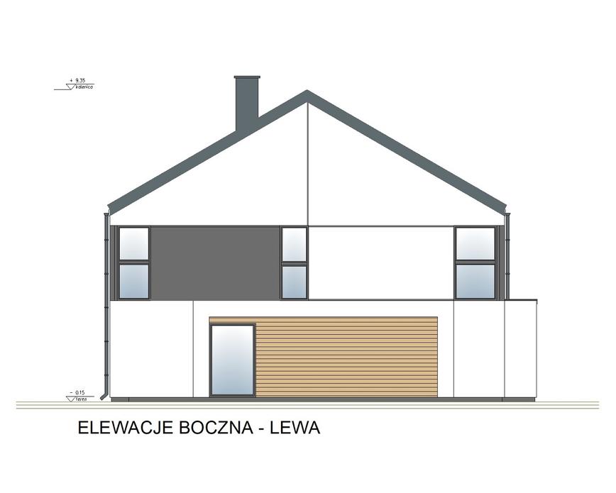 Projekt domu A22 (bliźniak)
