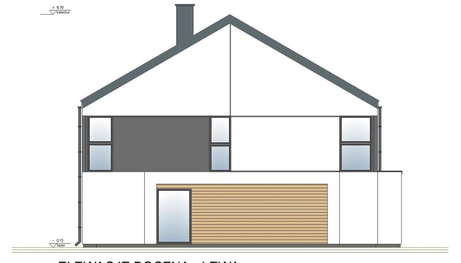 Projekt domu A22 (bliźniak)