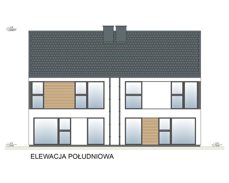Projekt domu A22 (bliźniak)
