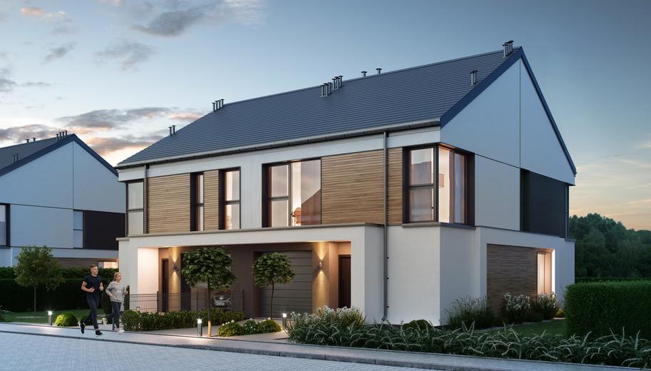 Projekt domu A22 (bliźniak)