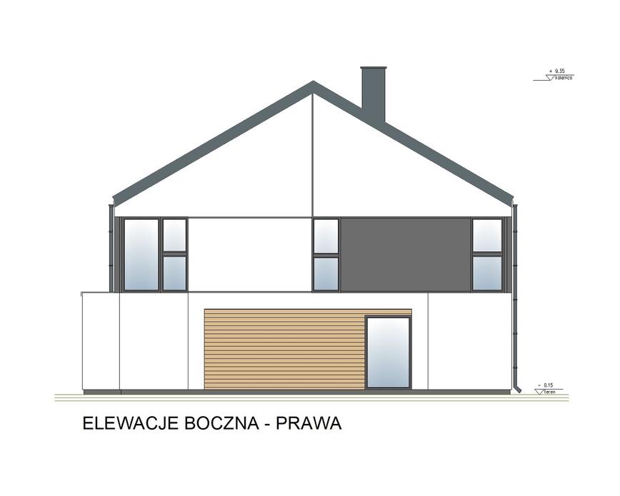 Projekt domu A22 (bliźniak)