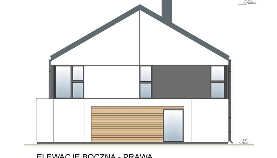 Projekt domu A22 (bliźniak)