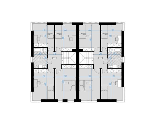 Projekt domu A22 (bliźniak)