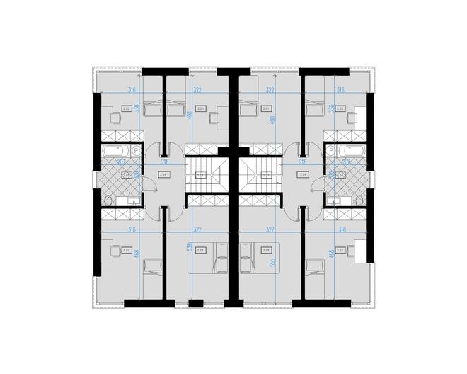 Projekt domu A22 (bliźniak)