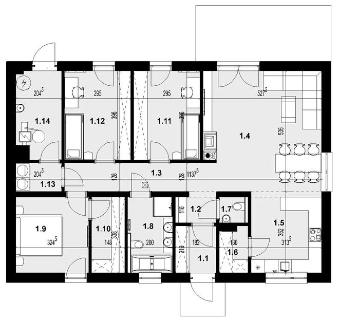 Parterowy klasyk 110