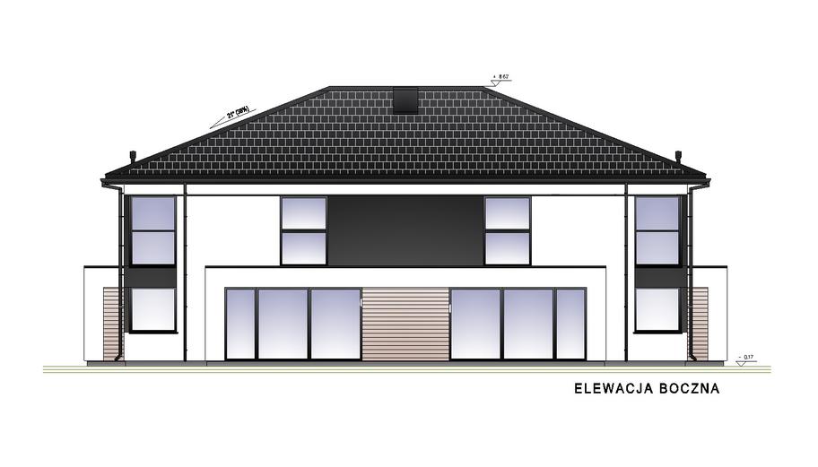 Projekt domu AI07  (czterolokalowy)