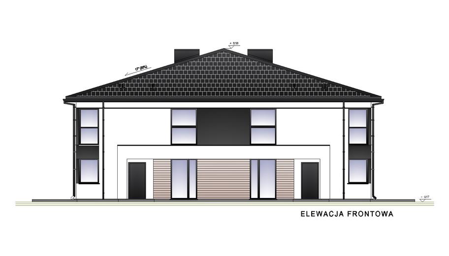 Projekt domu AI07  (czterolokalowy)