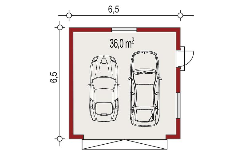 Garaż / Budynek gospodarczy APG5A