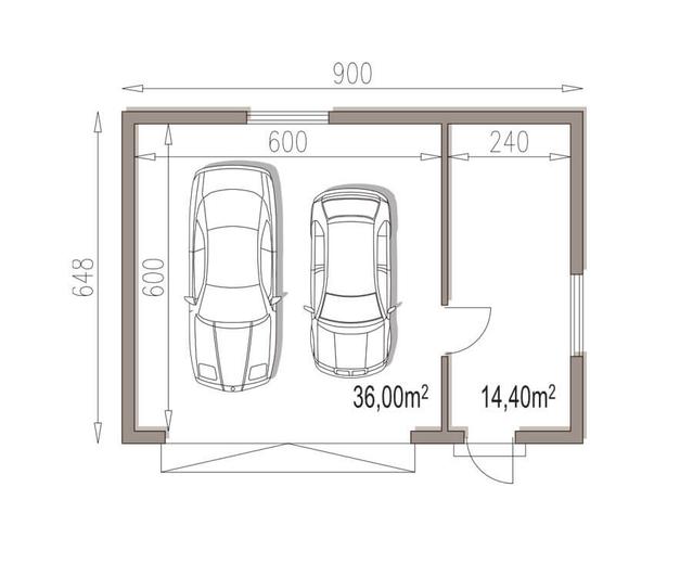 Garaż / Budynek gospodarczy APG5B