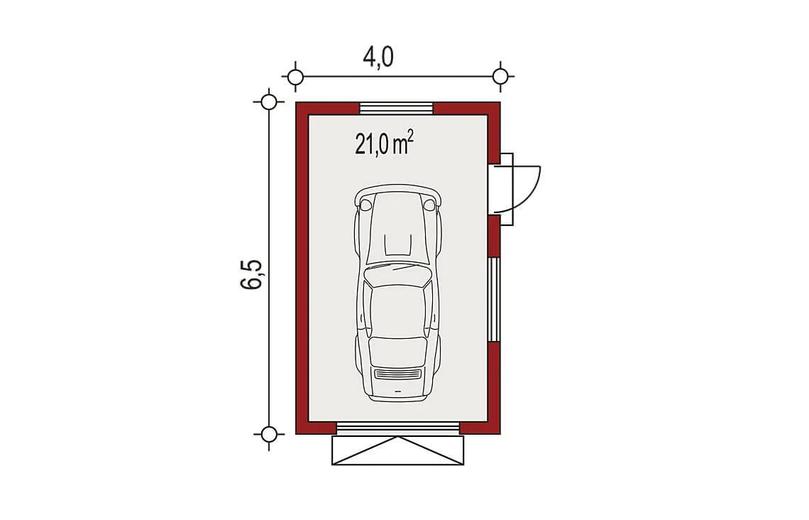 Garaż / Budynek gospodarczy APG5C