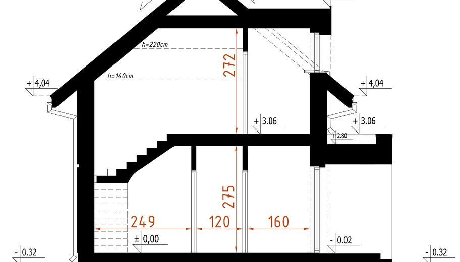 Projekt domu D302