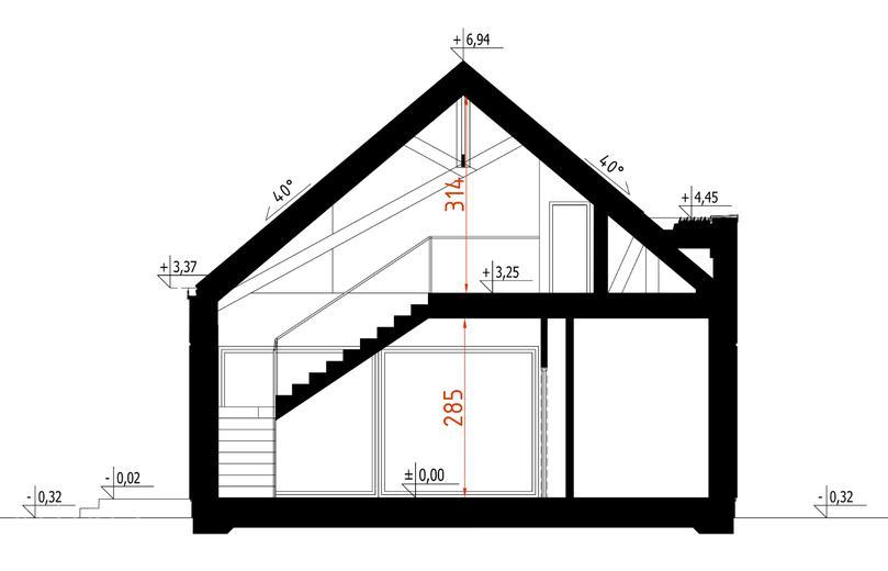 Projekt domu D298B