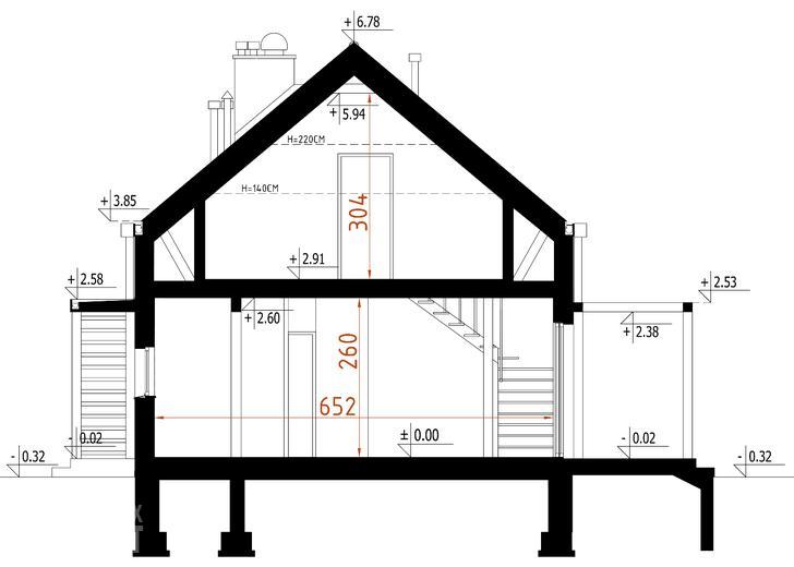 Projekt domu D335