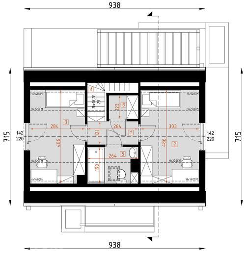 Projekt domu D335