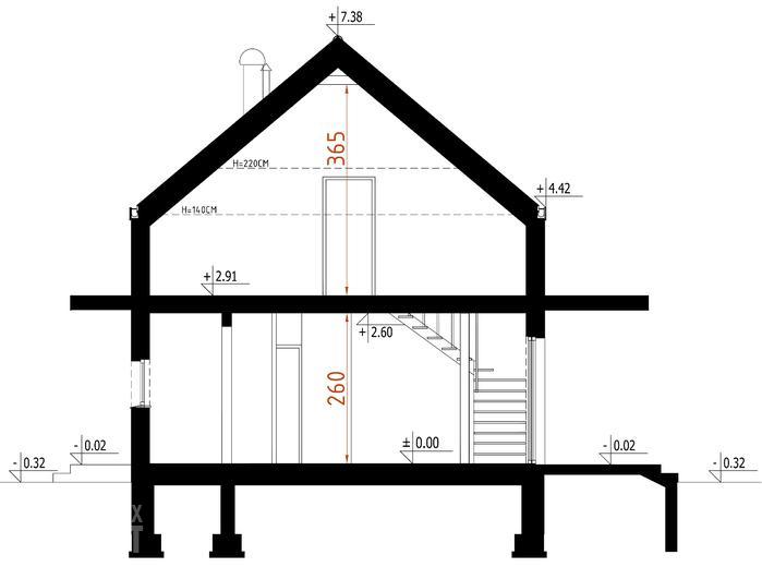 Projekt domu D337B