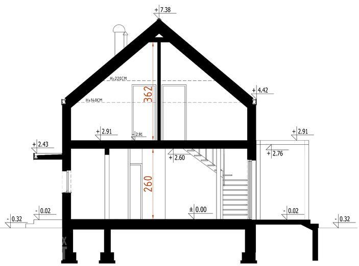 Projekt domu D339A