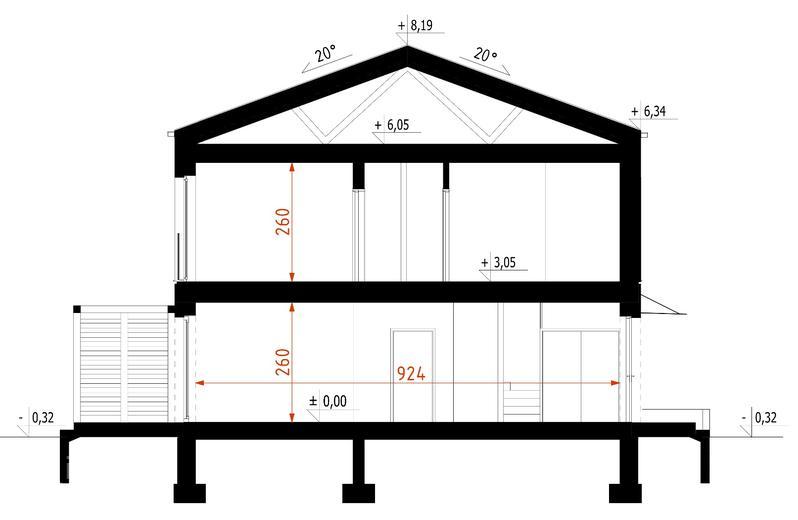 Projekt domu D348