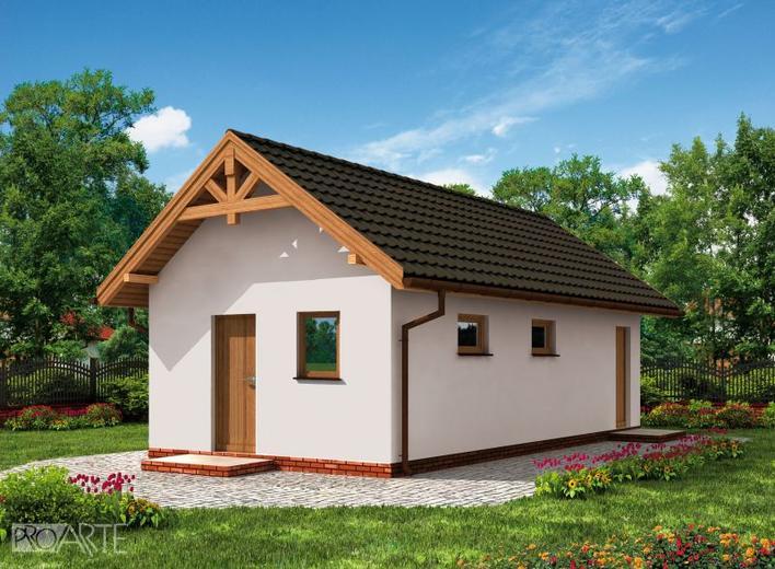 Budynek gospodarczy BG8 (drewniany)