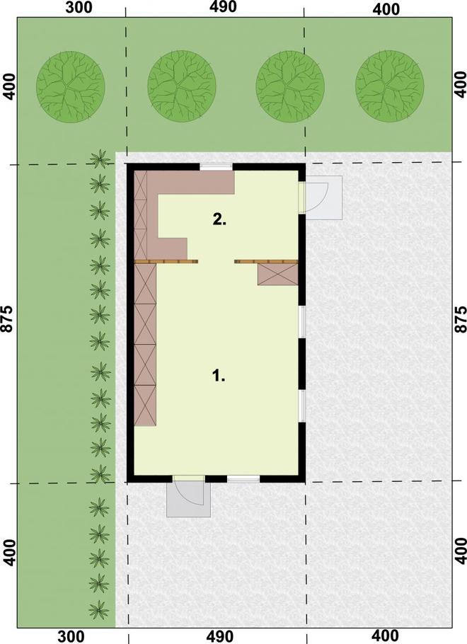 Budynek gospodarczy BG8