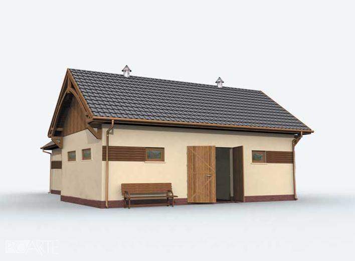 Budynek inwentarsko-gospodarczy BGS13