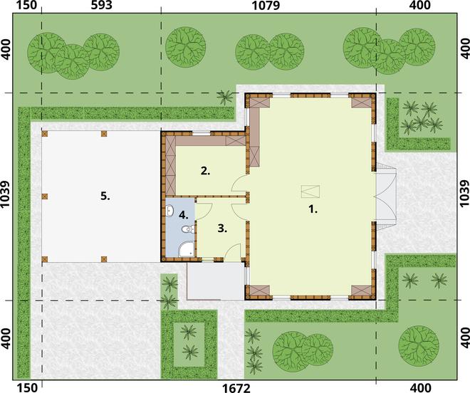 Budynek inwentarsko-gospodarczy BGS10 (drewniany)