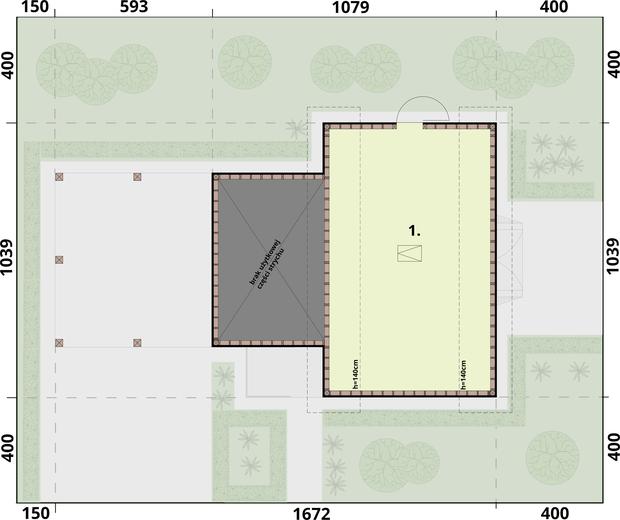 Budynek inwentarsko-gospodarczy BGS10 (drewniany)