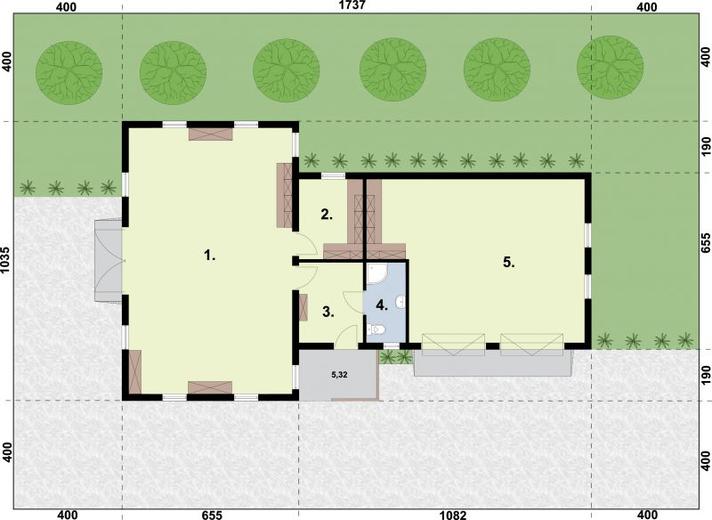 Budynek inwentarsko-gospodarczy BGS13