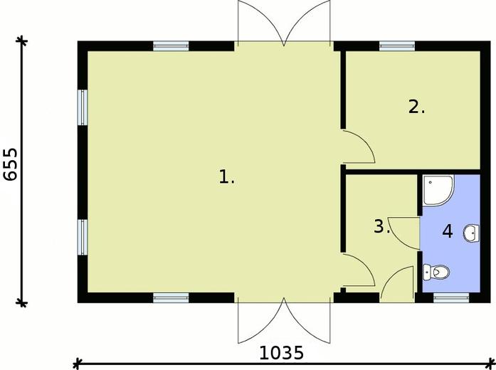 Budynek gospodarczy BGS1