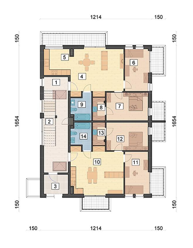 Budynek mieszkalny - Alternatywy 6