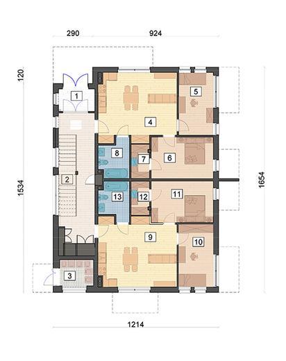 Budynek mieszkalny - Alternatywy 6