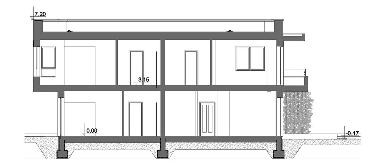 Budynek mieszkalny - Alternatywy 4b