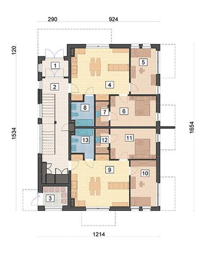 Budynek mieszkalny - Alternatywy 4