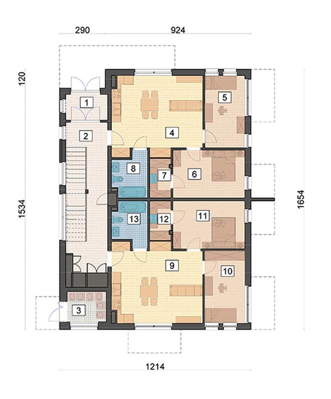 Budynek mieszkalny - Alternatywy 4