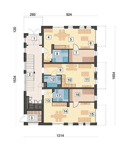 Budynek mieszkalny - Alternatywy 6a