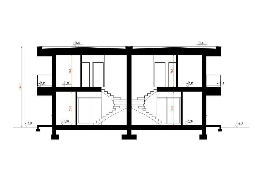 Projekt domu D438A