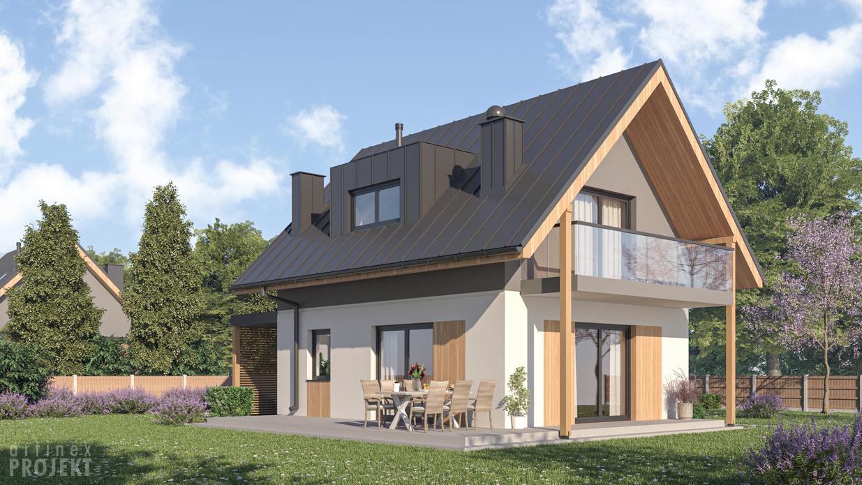 Projekt domu D458