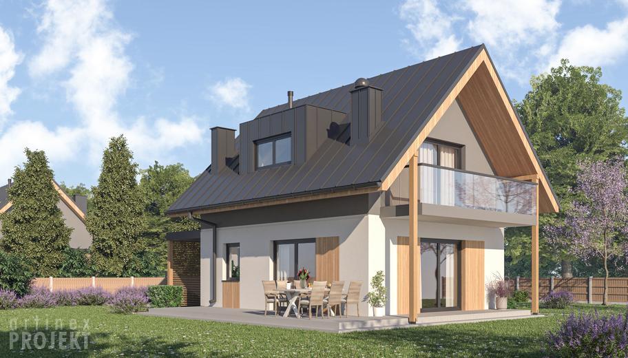 Projekt domu D458
