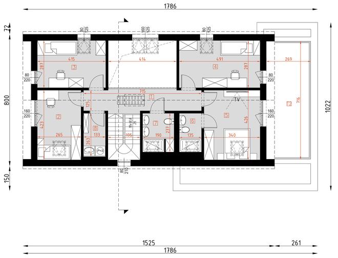 Projekt domu D461