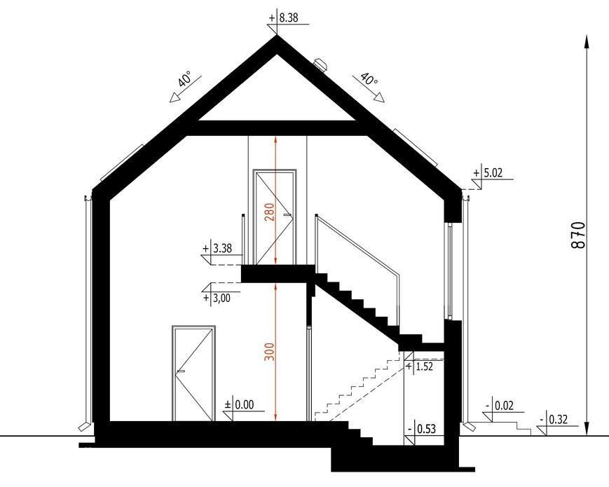 Projekt domu D461