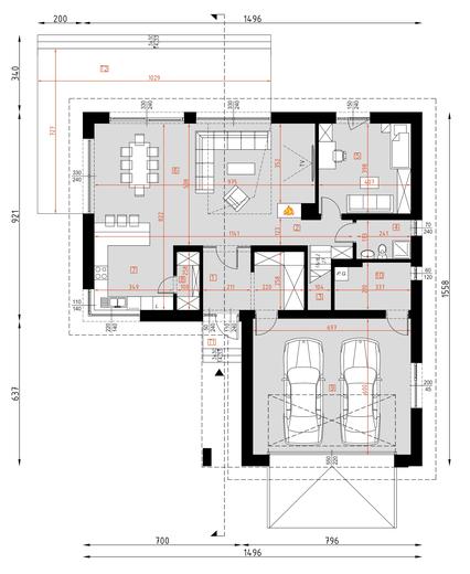 Projekt domu D462