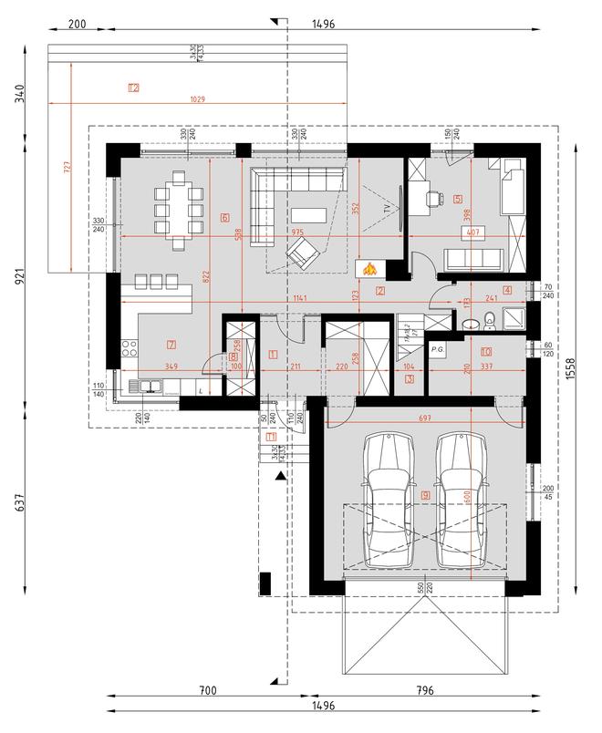 Projekt domu D462