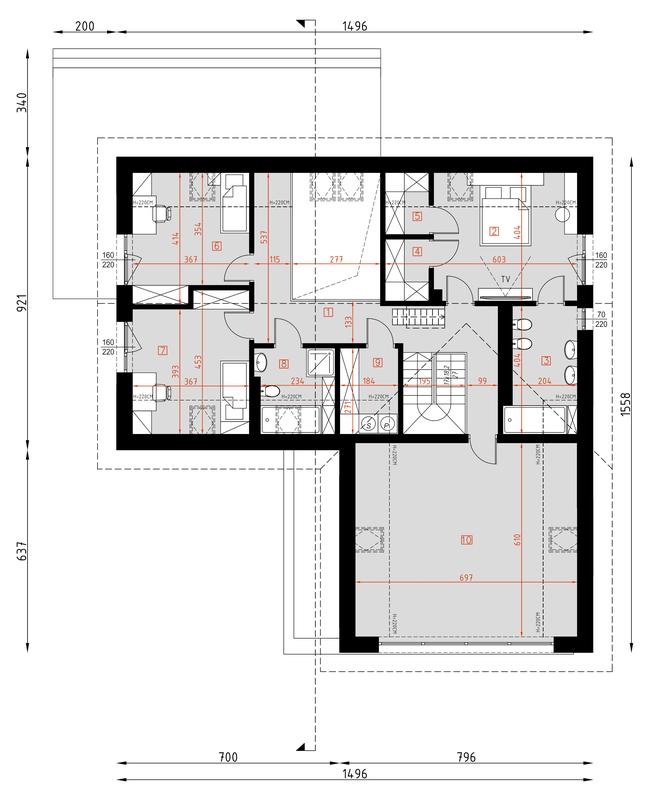Projekt domu D462