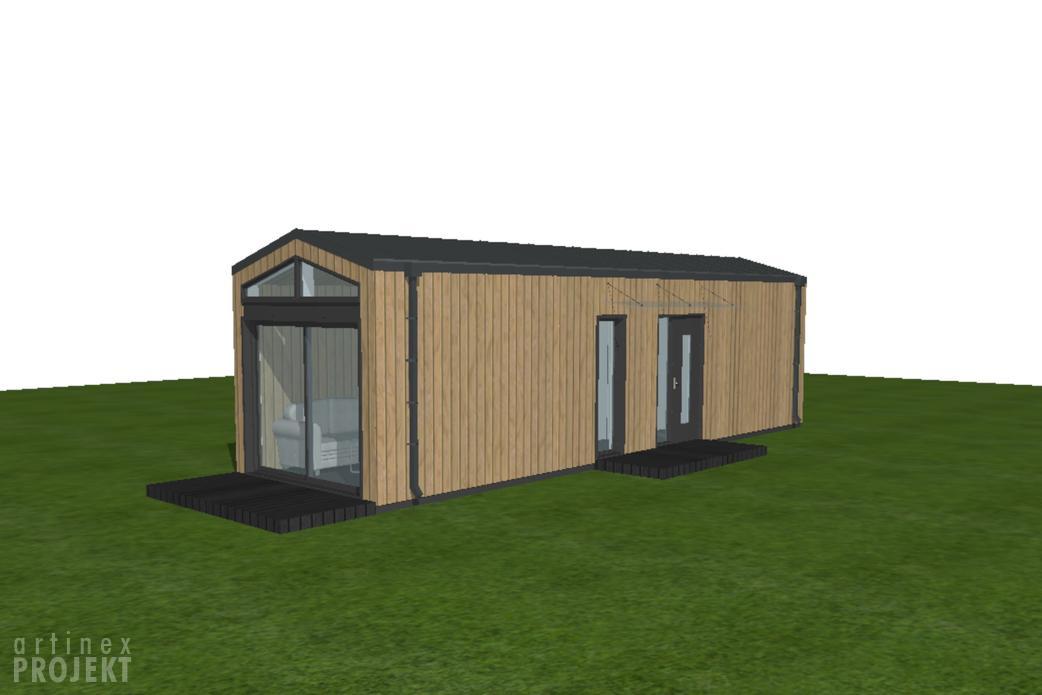 Projekt domu DM22 (letniskowy)