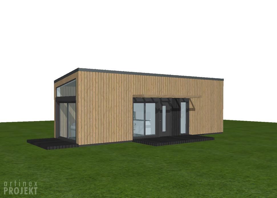 Projekt domu DM23b (letniskowy)