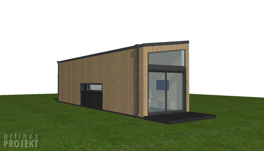 Projekt domu DM23b (letniskowy)