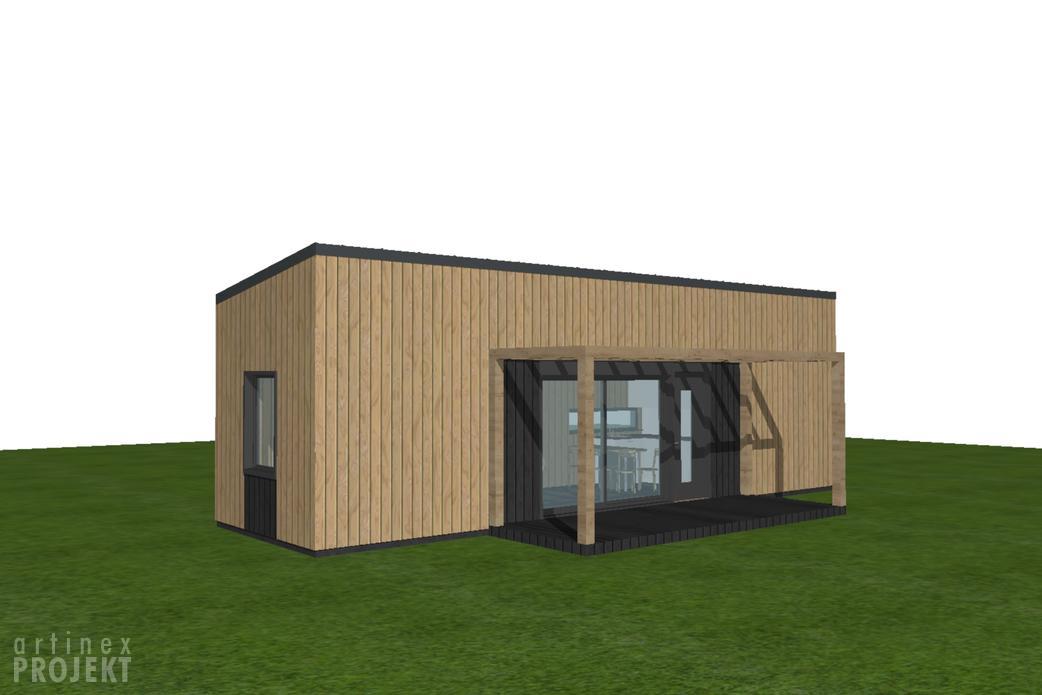 Projekt domu DM24b (letniskowy)