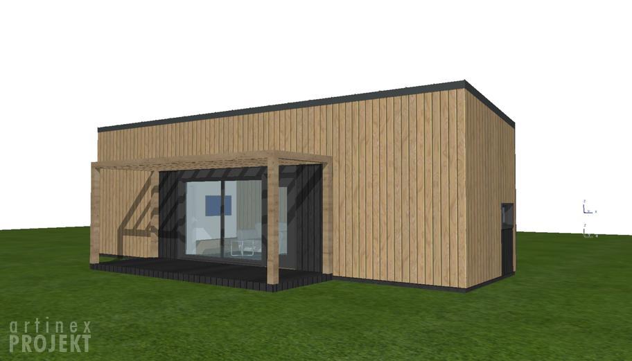Projekt domu DM24b (letniskowy)