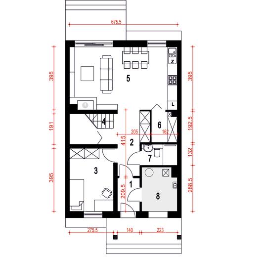 Agat II bez garażu [A-SZ]